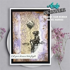 Creative Expressions Cling Stamp - Andy Skinner / Let Your Dreams Take Flight